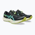 Buty do biegania męskie ASICS Fuji Lite 6 black/aurora green 10