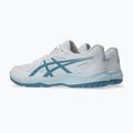 Buty męskie ASICS Upcourt 6 white/saba blue 4
