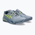 Buty do tenisa męskie ASICS Gel-Resolution X grey blue/pistachio 3