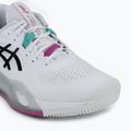 Buty do tenisa męskie ASICS Gel-Resolution X Clay white/aurora green 7