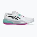 Buty do tenisa męskie ASICS Gel-Resolution X Clay white/aurora green 8