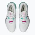 Buty do tenisa męskie ASICS Gel-Resolution X Clay white/aurora green 13