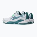 Buty do padla męskie ASICS Gel-Challenger 15 Padel white/misty pine 4