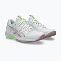 Buty do tenisa damskie ASICS Solution Speed FF 4 Clay W white/morganite 3