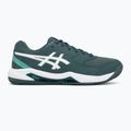Buty do tenisa męskie ASICS Gel-Dedicate 8 Clay dark neptune/white 2