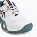 Buty do tenisa męskie ASICS Gel-Resolution X Clay white/dark aubergine 7