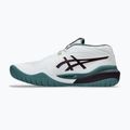 Buty do tenisa męskie ASICS Gel-Resolution X white/dark aubergine 2