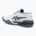 Buty do tenisa męskie ASICS Gel-Resolution X white/dark aubergine 3