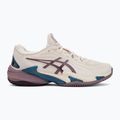 Buty do tenisa damskie ASICS Court FF 3 Clay soft oat/dusty mauve 2