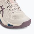 Buty do tenisa damskie ASICS Court FF 3 Clay soft oat/dusty mauve 7