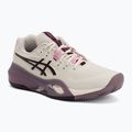 Buty do tenisa damskie ASICS Gel-Resolution X Clay soft oat/dark aubergine