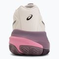 Buty do tenisa damskie ASICS Gel-Resolution X Clay soft oat/dark aubergine 6