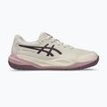 Buty do tenisa dziecięce ASICS Gel-Resolution X GS soft oat/dark aubergine 2