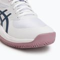 Buty do tenisa damskie ASICS Game FF Clay W white/independence blue 7