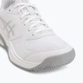 Buty do padla damskie ASICS Gel-Dedicate 9 Padel W white/pure silver 7