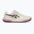 Buty do tenisa dziecięce ASICS Gel-Resolution X GS Clay soft oat/dark aubergine 2