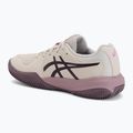 Buty do tenisa dziecięce ASICS Gel-Resolution X GS Clay soft oat/dark aubergine 3
