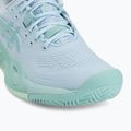Buty do tenisa damskie ASICS Gel-Resolution X Clay light blue/oasis green 7
