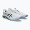 Buty męskie ASICS Netburner Ballistic FF 4 white/raw indigo