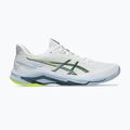 Buty męskie ASICS Netburner Ballistic FF 4 white/raw indigo 2
