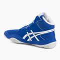 Buty zapaśnicze ASICS Snapdown 4 neon blue/white 3