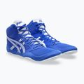 Buty zapaśnicze ASICS Snapdown 4 neon blue/white