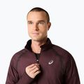 Kurtka do biegania męska ASICS Road Winter Jacket dark currant 5