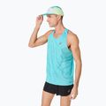 Koszulka do biegania męska ASICS Metarun Singlet energy aqua 4