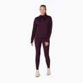 Bluza do biegania damska ASICS Nagino Run Winter Hoodie dark aubergine 2