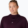 Bluza do biegania damska ASICS Nagino Run Winter Hoodie dark aubergine 5
