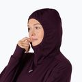 Bluza do biegania damska ASICS Nagino Run Winter Hoodie dark aubergine 6