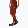 Legginsy do biegania damskie ASICS Road Winter High Waist singed red 4