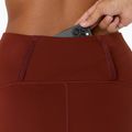 Legginsy do biegania damskie ASICS Road Winter High Waist singed red 6