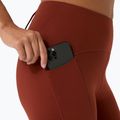Legginsy do biegania damskie ASICS Road Winter High Waist singed red 8
