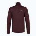 Bluza do biegania męska ASICS Core Ls 1/2 Zip Winter Top dark currant