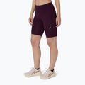 Spodenki do biegania damskie ASICS Road High Waist 8IN Sprinter dark aubergine 4