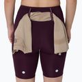 Spodenki do biegania damskie ASICS Road High Waist 8IN Sprinter dark aubergine 8