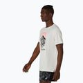 Koszulka do biegania męska Asics Fujitrail Logo Ss Top Cream 4