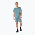 Koszulka do biegania męska ASICS Icon foggy teal 2