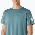 Koszulka do biegania męska ASICS Icon foggy teal 5