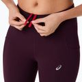 Legginsy do biegania damskie ASICS Nagino Run dark aubergine 6
