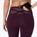Legginsy do biegania damskie ASICS Nagino Run dark aubergine 9