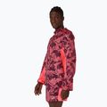 Kurtka do biegania męska Asics Fujitrail Packable Jacket blazing coral/dark aubergine 3