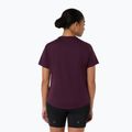Koszulka do biegania damska Asics Fujitrail Logo Ss Top Dark Aubergine 3