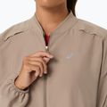 Kurtka do biegania damska ASICS Nagino Run Adjustable Jacket greige 5