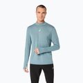 Bluza termoaktywna męska ASICS Road Winter Seamless Top foggy teal