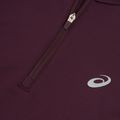 Longsleeve do biegania damski ASICS Core 1/2 Zip Winter Top dark aubergine 3