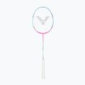 Rakieta do badmintona VICTOR DriveX 6SP QM fluorescent rose-red/light blue