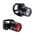 Zestaw lampek rowerowych Lezyne Femto Drive Pair gloss black 3
