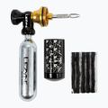 Zestaw naprawczy do opon bezdętkowych Lezyne Tubeless Co2 Blaster black/gold 2